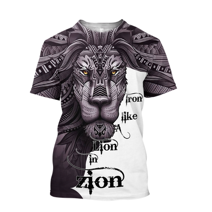 Iron Lion Zion 3D All Over Printed Unisex Shirt