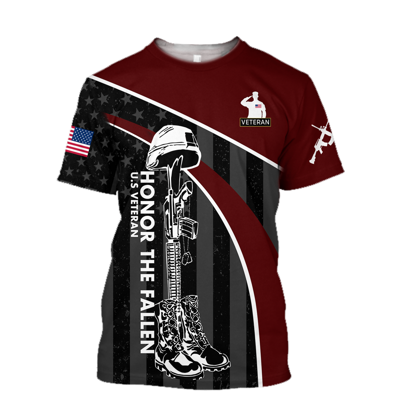 Veteran Honor the fallen Coming Home under a Flag 3D shirts for men and women