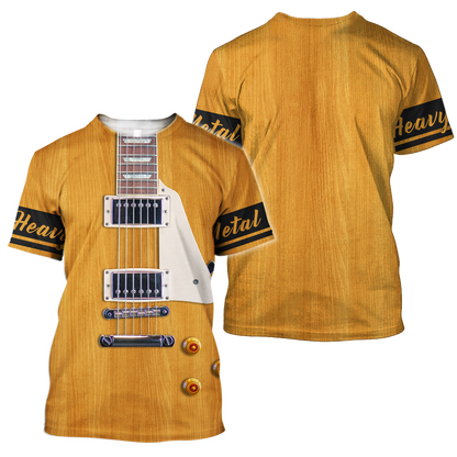 Heavy Metal Guitar 3D All Over Printed Shirts For Men and Women HAC300701-Apparel-TT-T-shirt-S-Vibe Cosy™