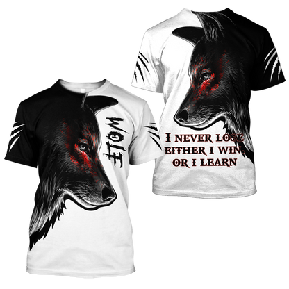 Wolf 3D All Over Printed Shirts For Men and Women HAC080501-Apparel-TT-T-Shirts-S-Vibe Cosy™