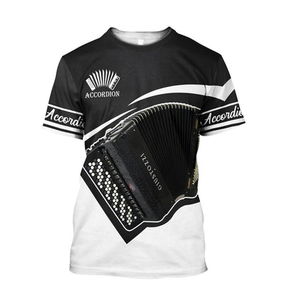 Accordion music 3d hoodie shirt for men and women HG HAC090101-Apparel-HG-T-shirt-S-Vibe Cosy™