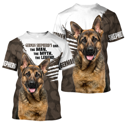 German shepherd 3d hoodie shirt for men and women HAC180804
