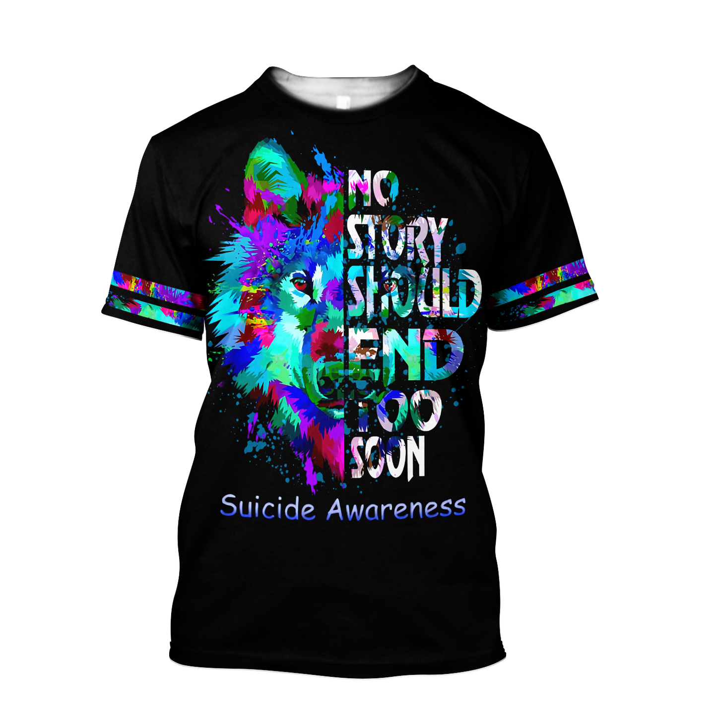 Suicide 3d hoodie shirt for men and women HAC090501S-Apparel-HG-T-shirt-S-Vibe Cosy™