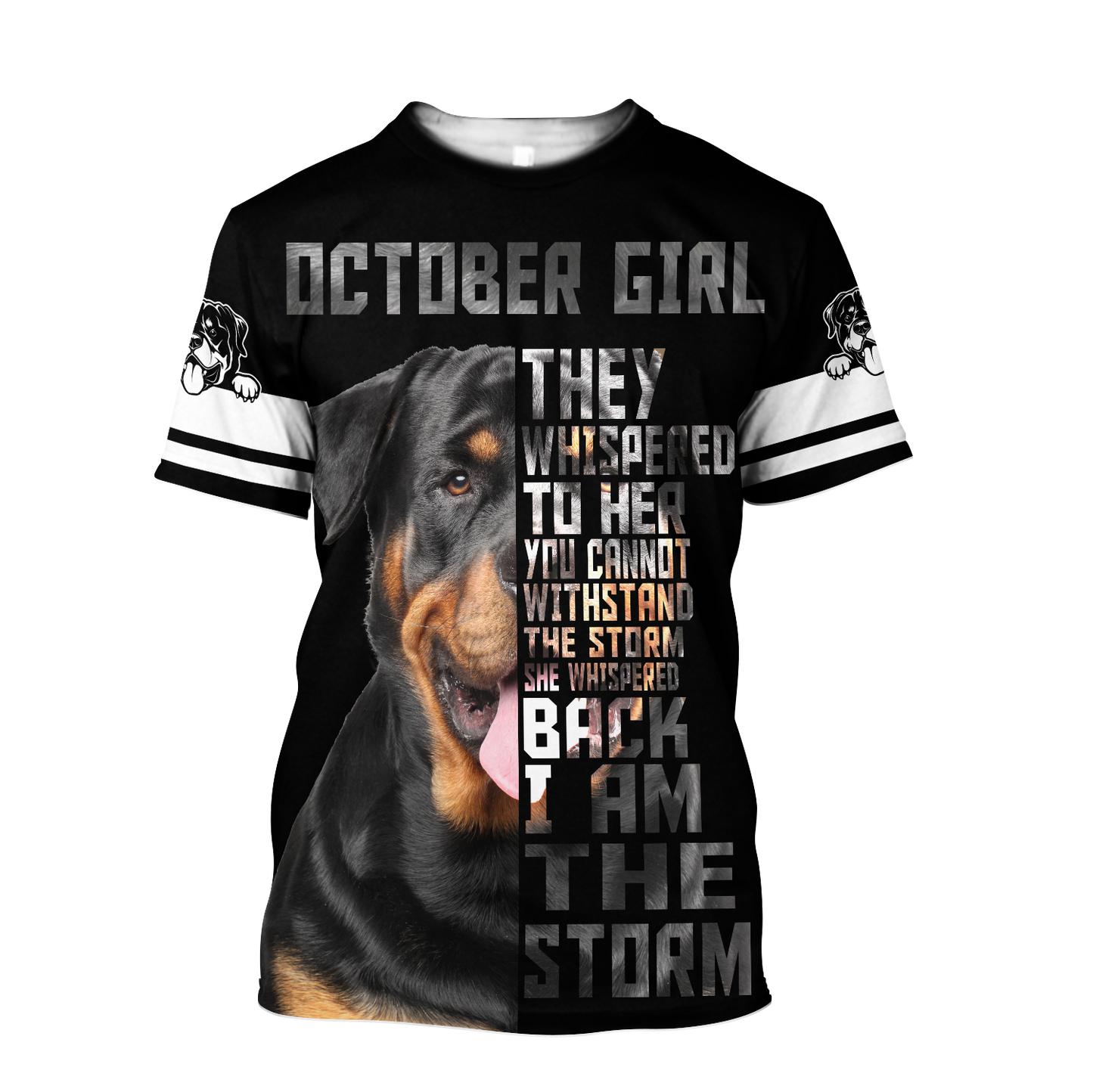 Rottweiler - october girl hoodie shirt for men and women HAC010906