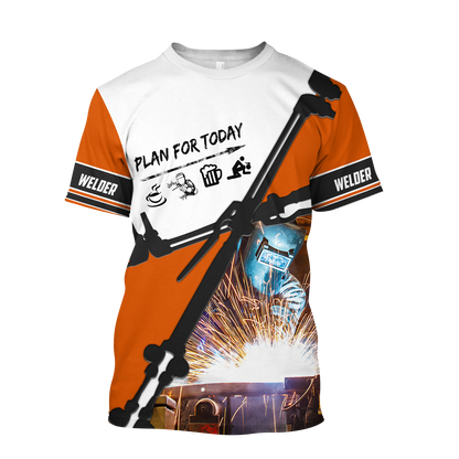 Premium Unisex All Over Printed Welder Shirts MEI