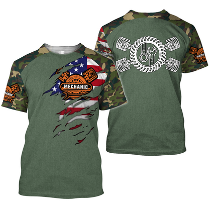 Mechanic Camo 3D All Over Printed Hoodie For Men and Women Pi15092005S1