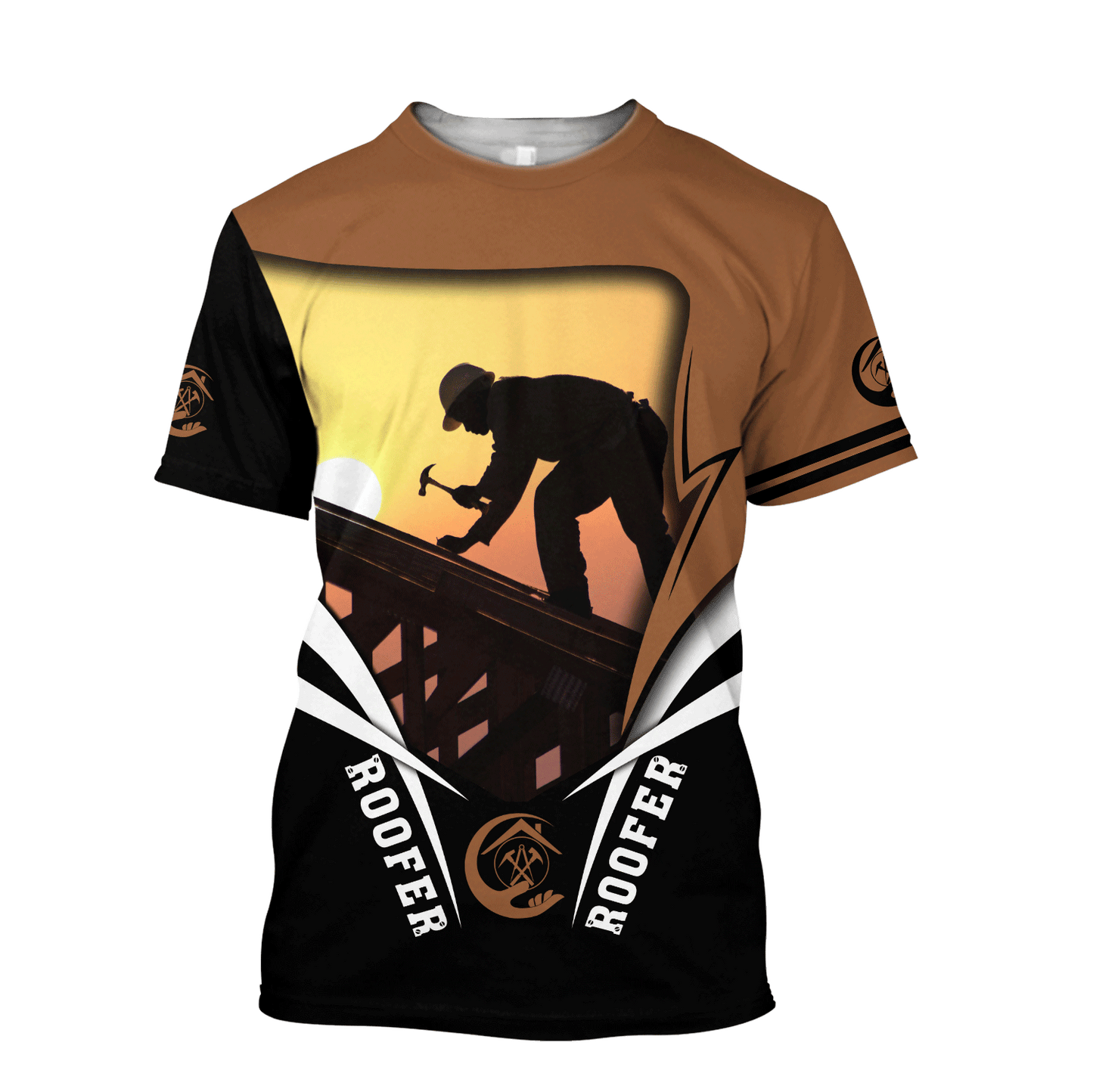 Premium Unisex All Over Printed Roofer Shirts MEI