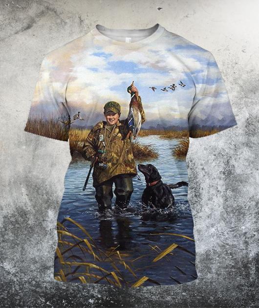 The Best Working Dogs 3D All Over Printed Shirts-Apparel-HP Arts-T-Shirt-S-Vibe Cosy™