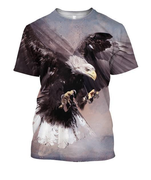 3D AOP Eagle Shirt-Apparel-TA-T-Shirt-S-Vibe Cosy™