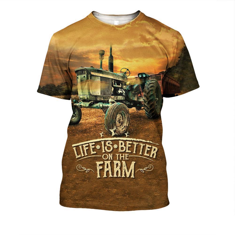 Life Is Better On The Farm Hoodie-Apparel-HD09-T-Shirt-S-Vibe Cosy™