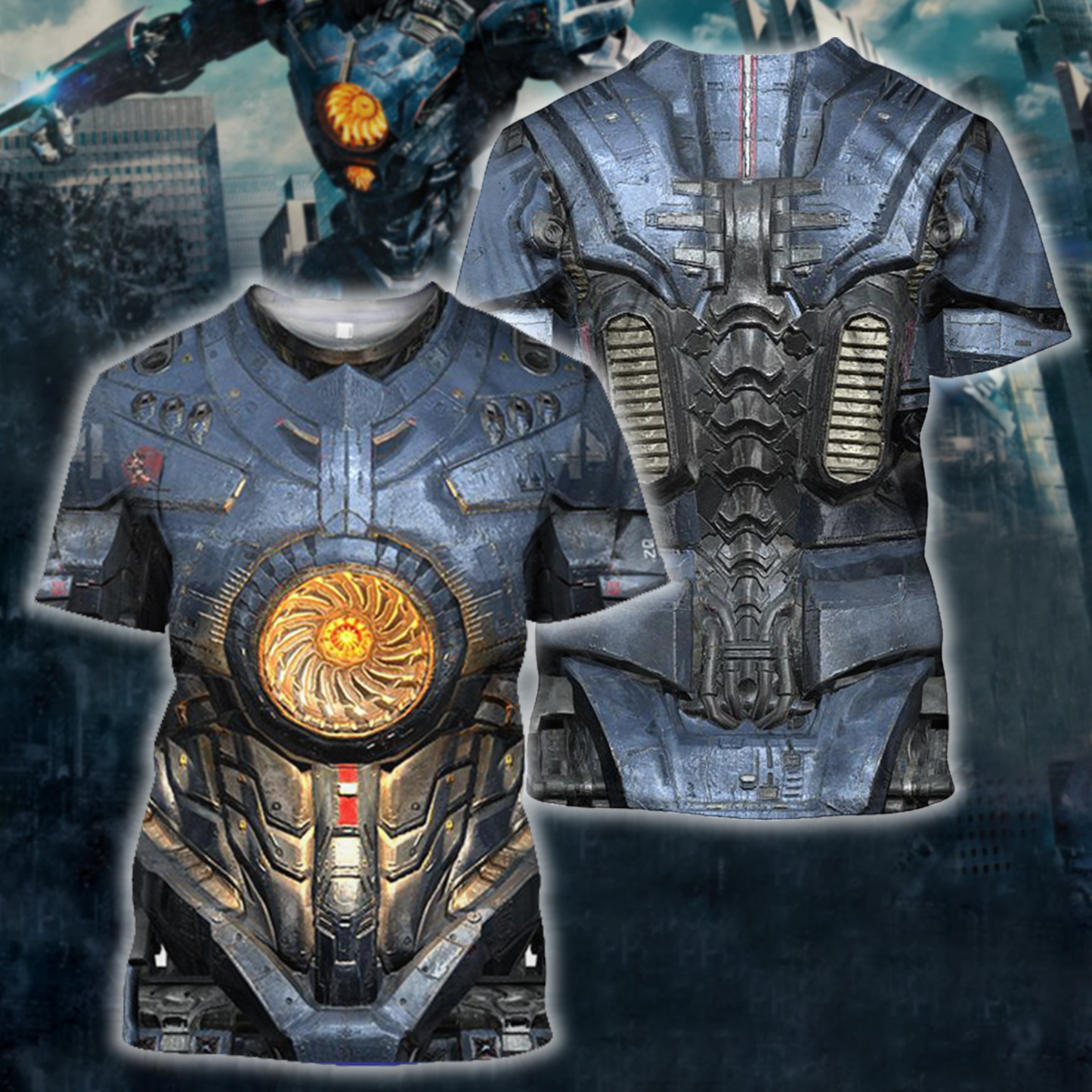 All Over Printed Breastplate Shirts-Apparel-HP Arts-T-Shirt-S-Vibe Cosy™