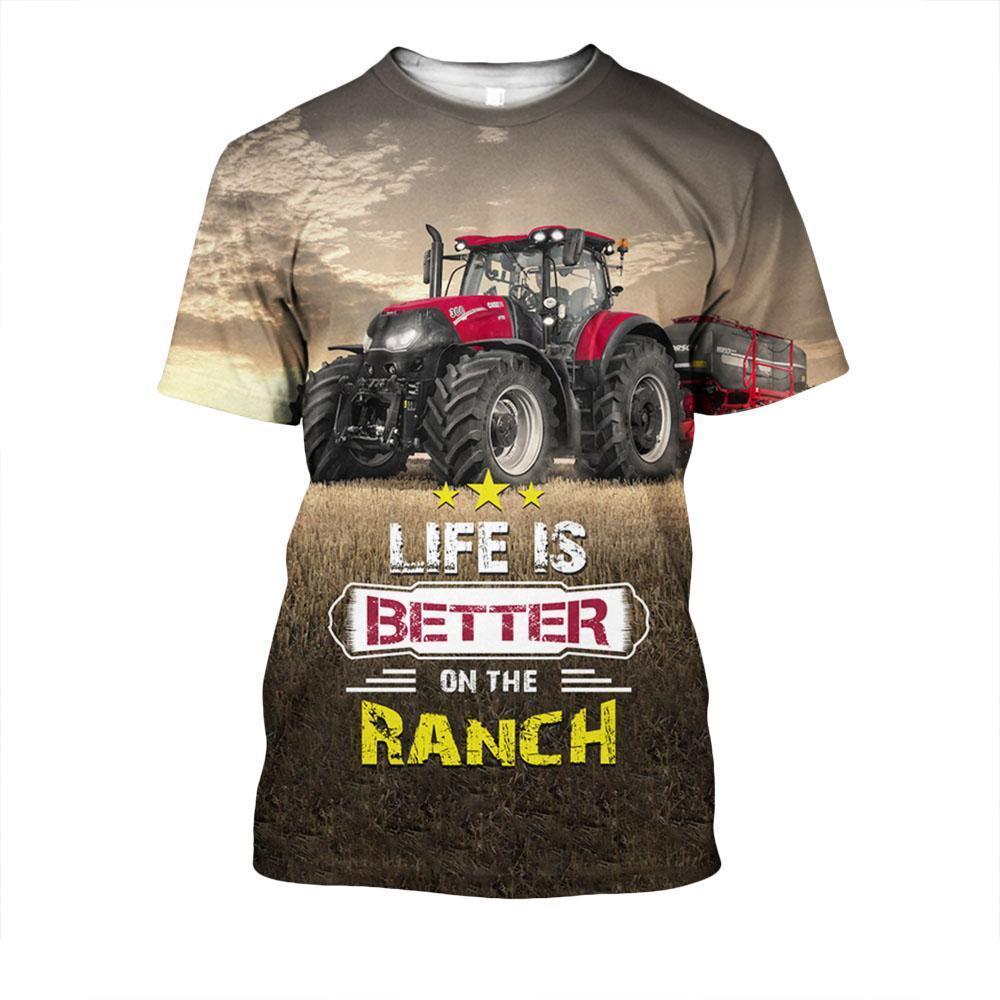 Life is better on the ranch my sun Hoodie-Apparel-HD09-T-Shirt-S-Vibe Cosy™