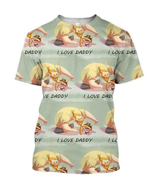 3D All Over Print Son Dad Hero Hoodie-Apparel-Khanh Arts-T-Shirt-S-Vibe Cosy™