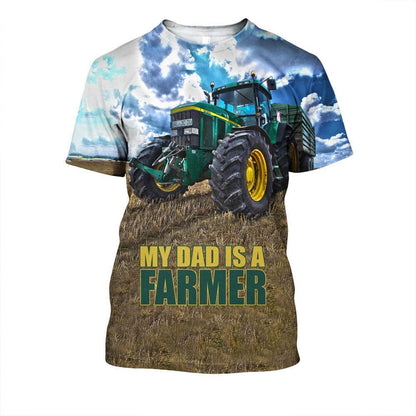 My Dad Is a Farm Hoodie-Apparel-HD09-Hoodie-S-Vibe Cosy™