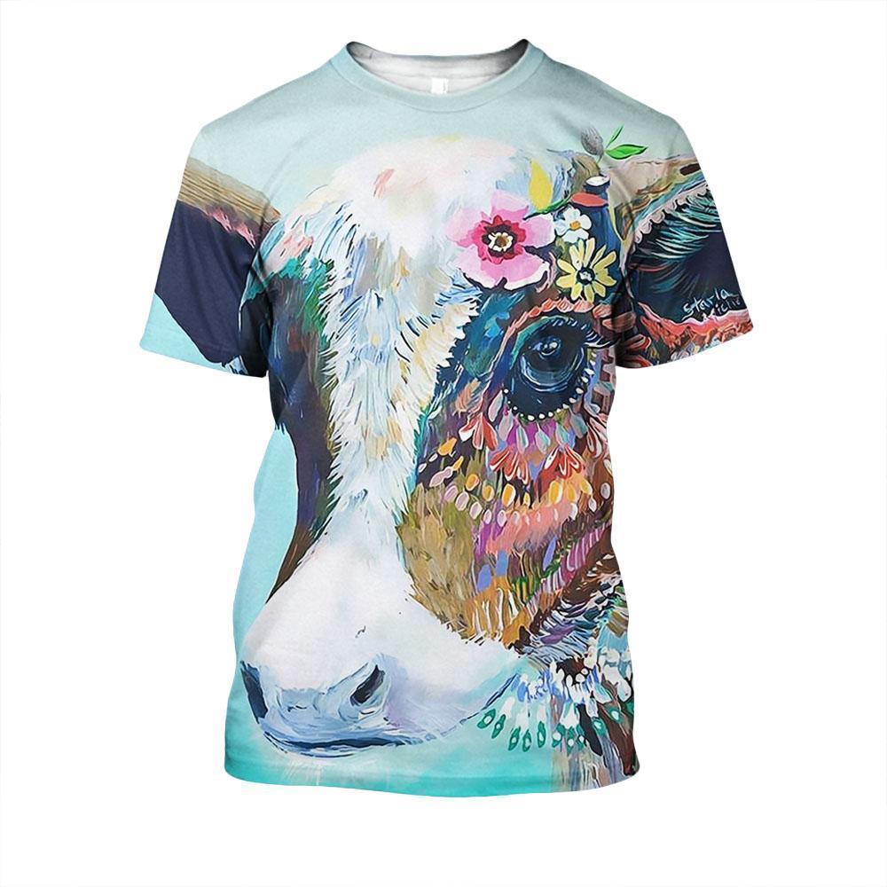 Cow's Eyes Farm-Apparel-HD09-T-Shirt-S-Vibe Cosy™