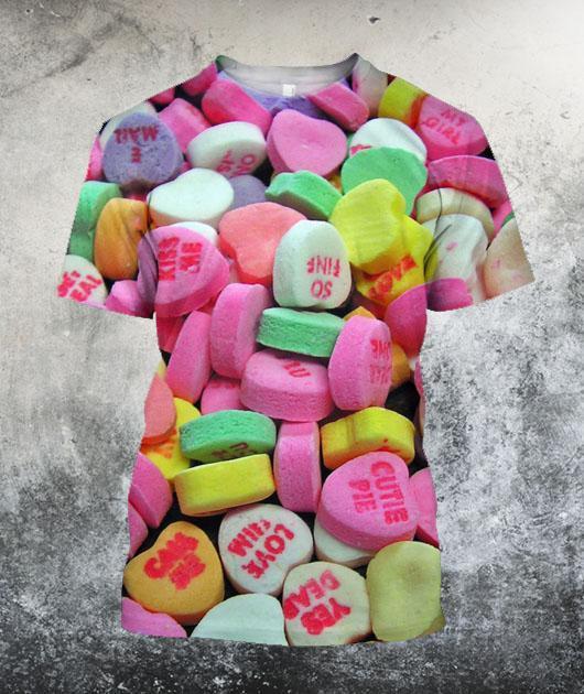 Candy Hearts Hoodie-Apparel-GP Art-T-Shirt-S-Vibe Cosy™