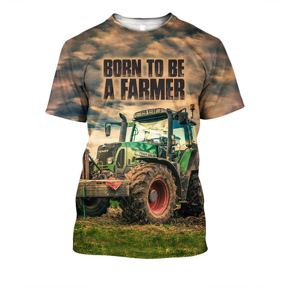 Born To Be a Farmer Hoodie-Apparel-HD09-T-Shirt-S-Vibe Cosy™