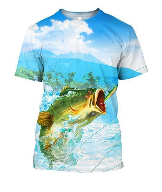3D All Over Printing Bait Fishing Hoodie-Apparel-Phaethon-T-Shirt-S-Vibe Cosy™