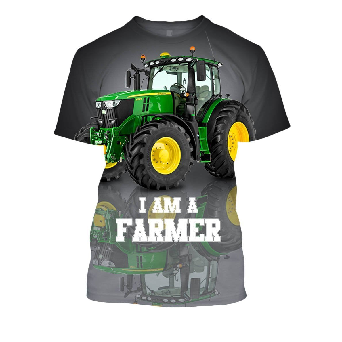 Beautiful Green Tractor Hoodie-Apparel-HD09-T-Shirt-S-Vibe Cosy™