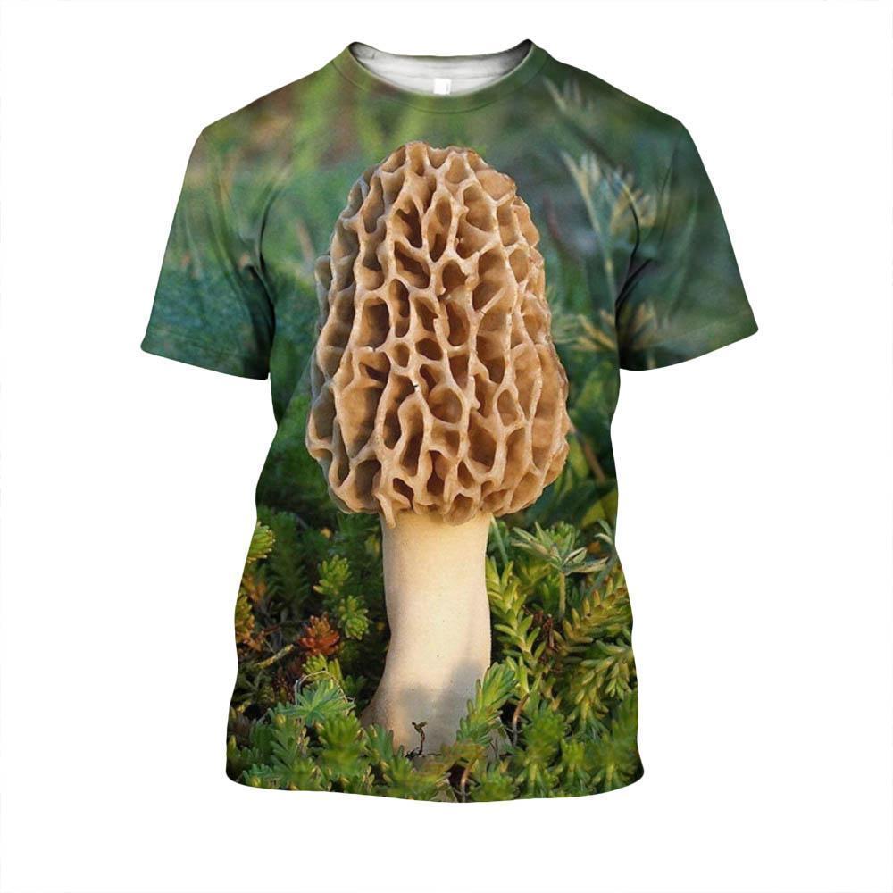 All Over Print Alone mushrooms-Apparel-NTH-T-Shirt-S-Vibe Cosy™