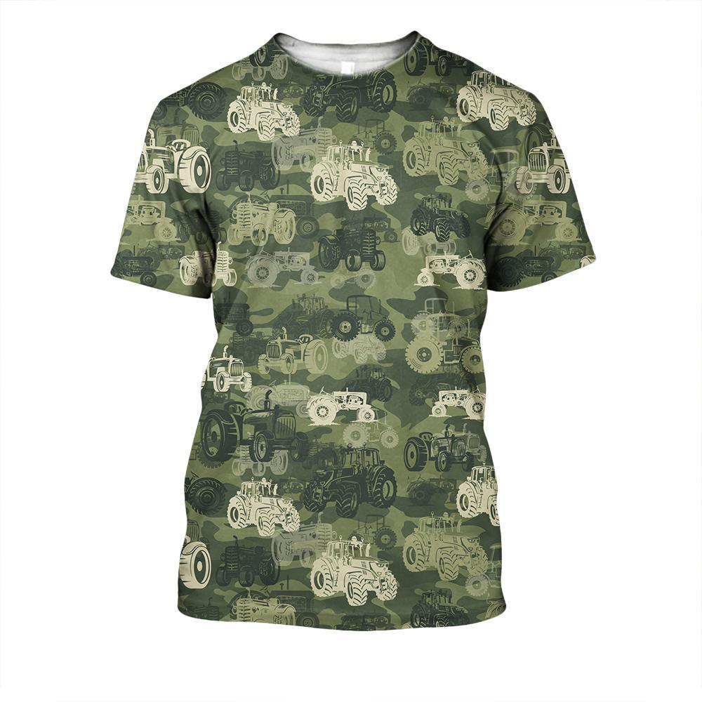Camo Tractor Hoodie-Apparel-HD09-T-Shirt-S-Vibe Cosy™