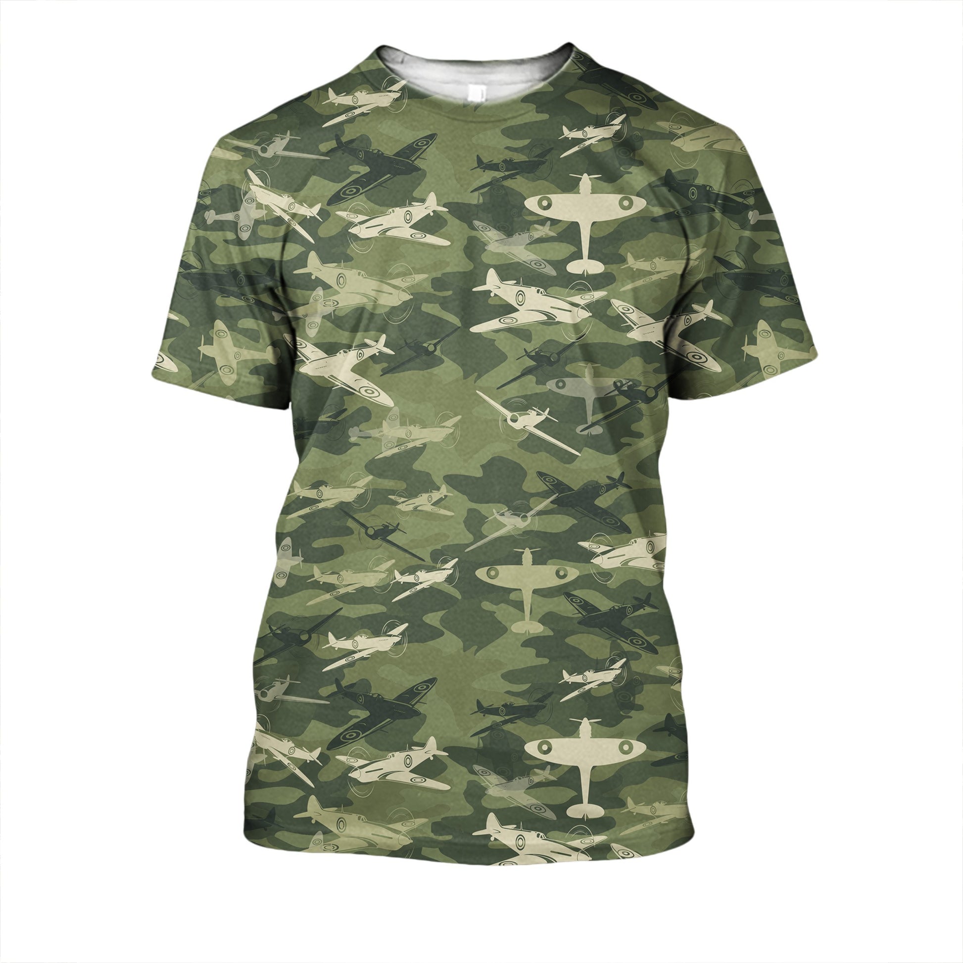 3D All Over Supermarine Spitfire Hoodie-Apparel-HD09-T-Shirt-S-Vibe Cosy™