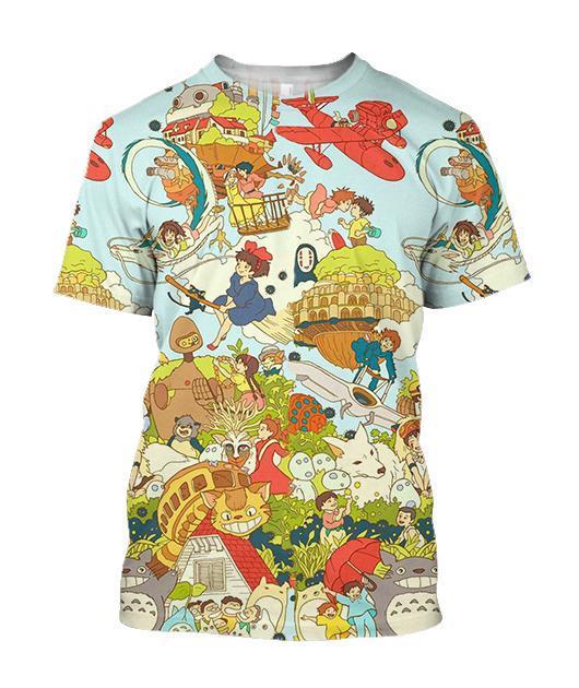 3D All Over Print Anime Japan Hoodie-Apparel-Khanh Arts-T-Shirt-S-Vibe Cosy™