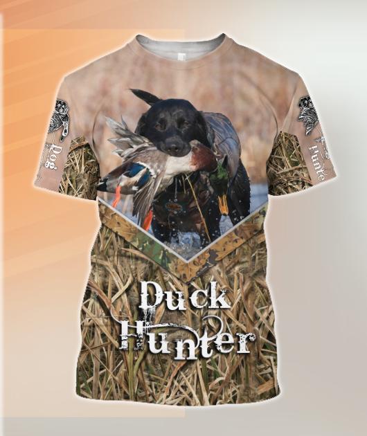 Mallard Duck Hunting 3D All Over Printed Shirts for Men and Women JJ20111-Apparel-TT-T-Shirt-S-Vibe Cosy™