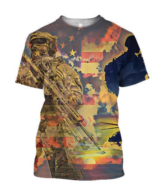 All Over Printed God N Country Shirts-Apparel-HP Arts-T-Shirt-S-Vibe Cosy™
