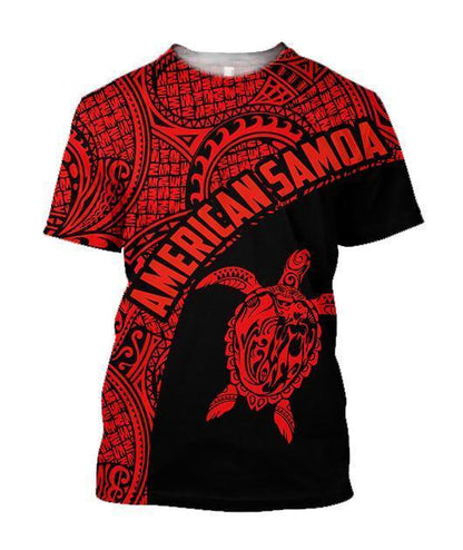 American Samoa Polynesian Hoodie - Red H9-Apparel-Phaethon-Hoodie-S-Vibe Cosy™