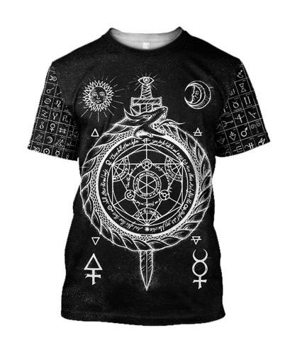 Alchemy 3D All Over Printed Shirts Hoodie JJ030301-Apparel-MP-T-Shirt-S-Vibe Cosy™