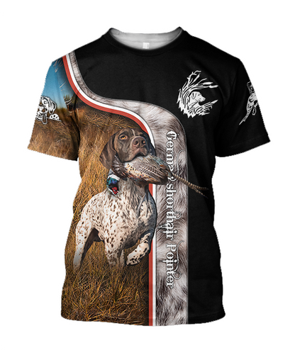 Pheasant Hunting 3D All Over Printed Shirts For Men And Women JJ090101-Apparel-MP-T-Shirt-S-Vibe Cosy™