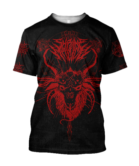 Satanic Devil All Over Printed Hoodie JJ290201-Apparel-MP-T shirt-S-Vibe Cosy™