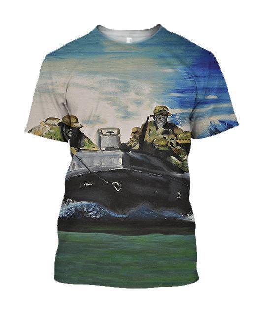 All Over Printed Prepared To Die Shirts-Apparel-HP Arts-T-Shirt-S-Vibe Cosy™
