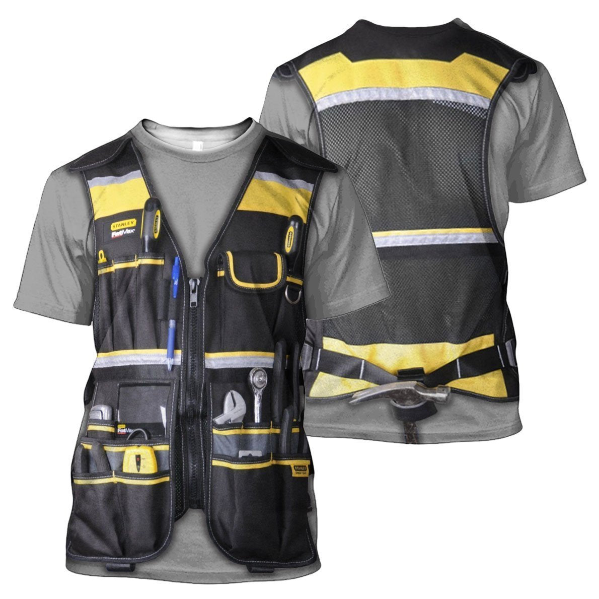 3D All Over Electrican T-Shirt-Apparel-HD09-T-Shirt-S-Vibe Cosy™