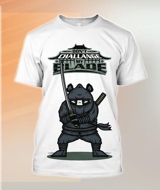 Don't challange my blade NNKPD8-Apparel-NNK-T-shirt-S-Vibe Cosy™