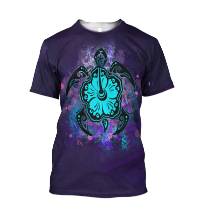 Turtle 3d hoodie shirt for men and women HAC270408-Apparel-HG-T-shirt-S-Vibe Cosy™