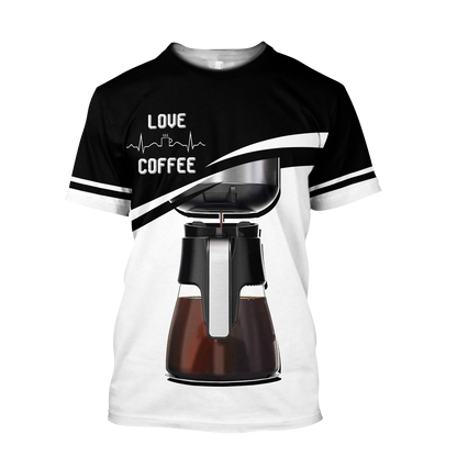 Barista 3D all over printed ninja specialty fold-away frother (CM401) coffee maker shirts and shorts Pi090103 PL-Apparel-PL8386-T shirt-S-Vibe Cosy™