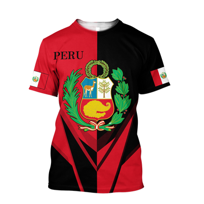 Peru 3d hoodie shirt for men and women HAC220606-Apparel-HG-T-shirt-S-Vibe Cosy™