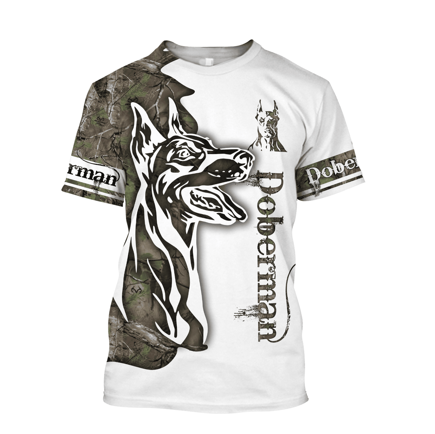 Doberman Dog 3D All Over Printed shirt & short for men and women PL