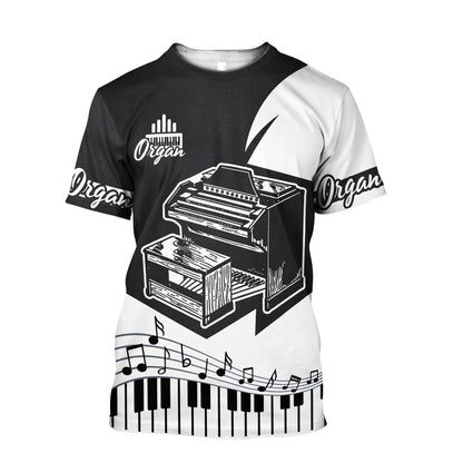 Organ music 3d hoodie shirt for men and women HG HAC28122-Apparel-HG-T-shirt-S-Vibe Cosy™