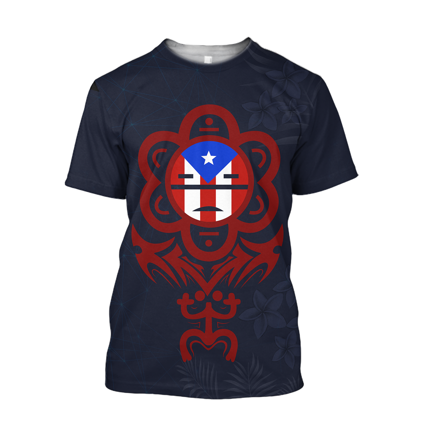 Puerto Rico Sol Taino All Over Print Shirts And Short NTN06202001-Apparel-TQH-T-Shirt-S-Vibe Cosy™
