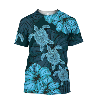 Turtle 3d hoodie shirt for men and women HAC170402-Apparel-HG-T-shirt-S-Vibe Cosy™