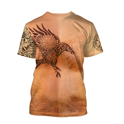 Real Viking Tattoos All Over Printed AM021001-Apparel-HP Arts-Hoodie-S-Vibe Cosy™