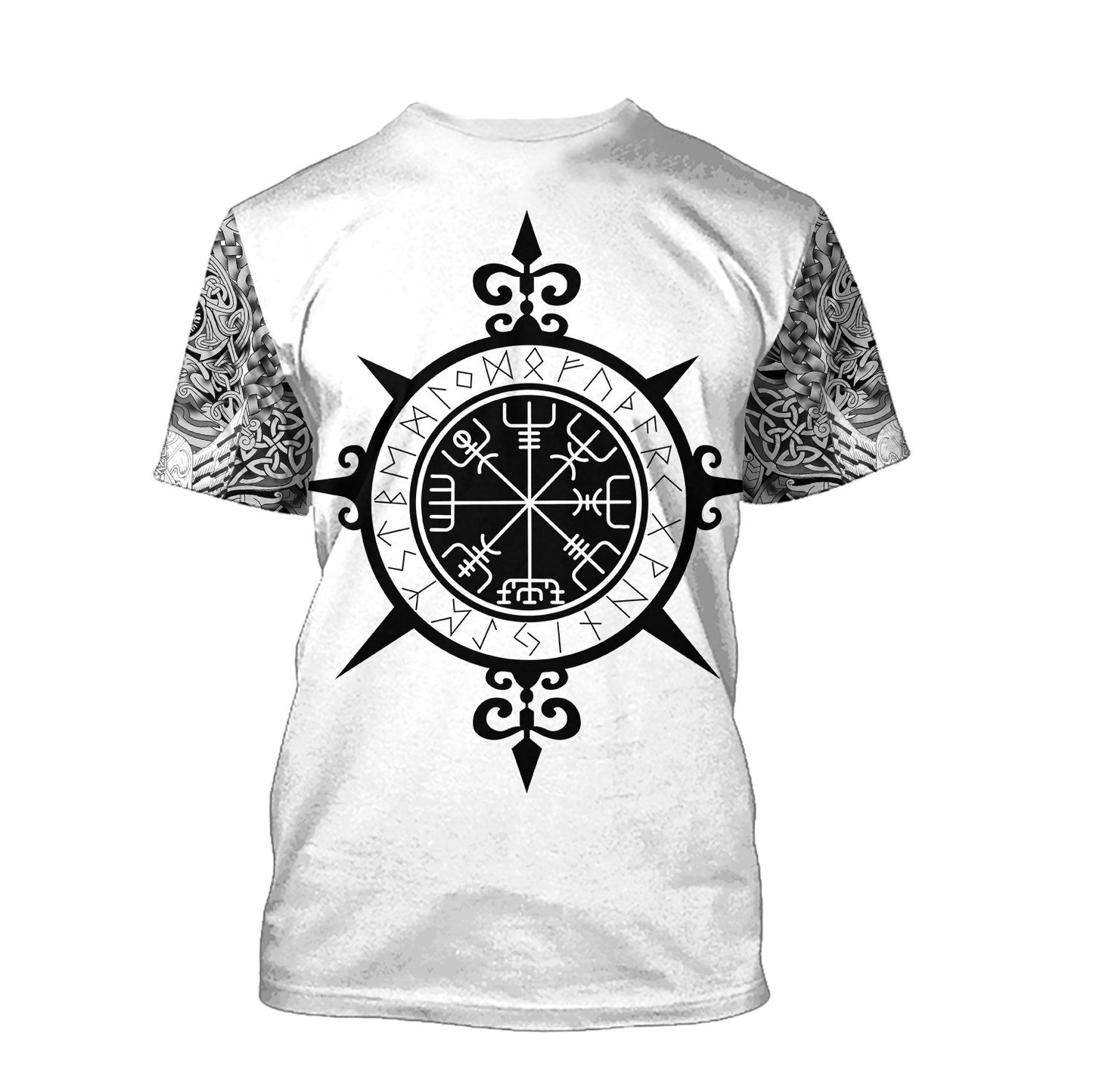 Viking Tattoo All-Over Print version 4.0-Apparel-HP Arts-Hoodie-S-Vibe Cosy™