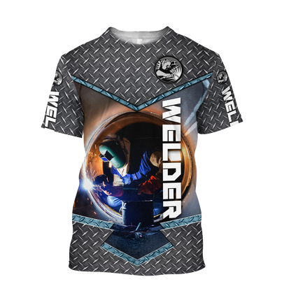 Premium All Over Printed Welder Shirts For Men And Women MEI