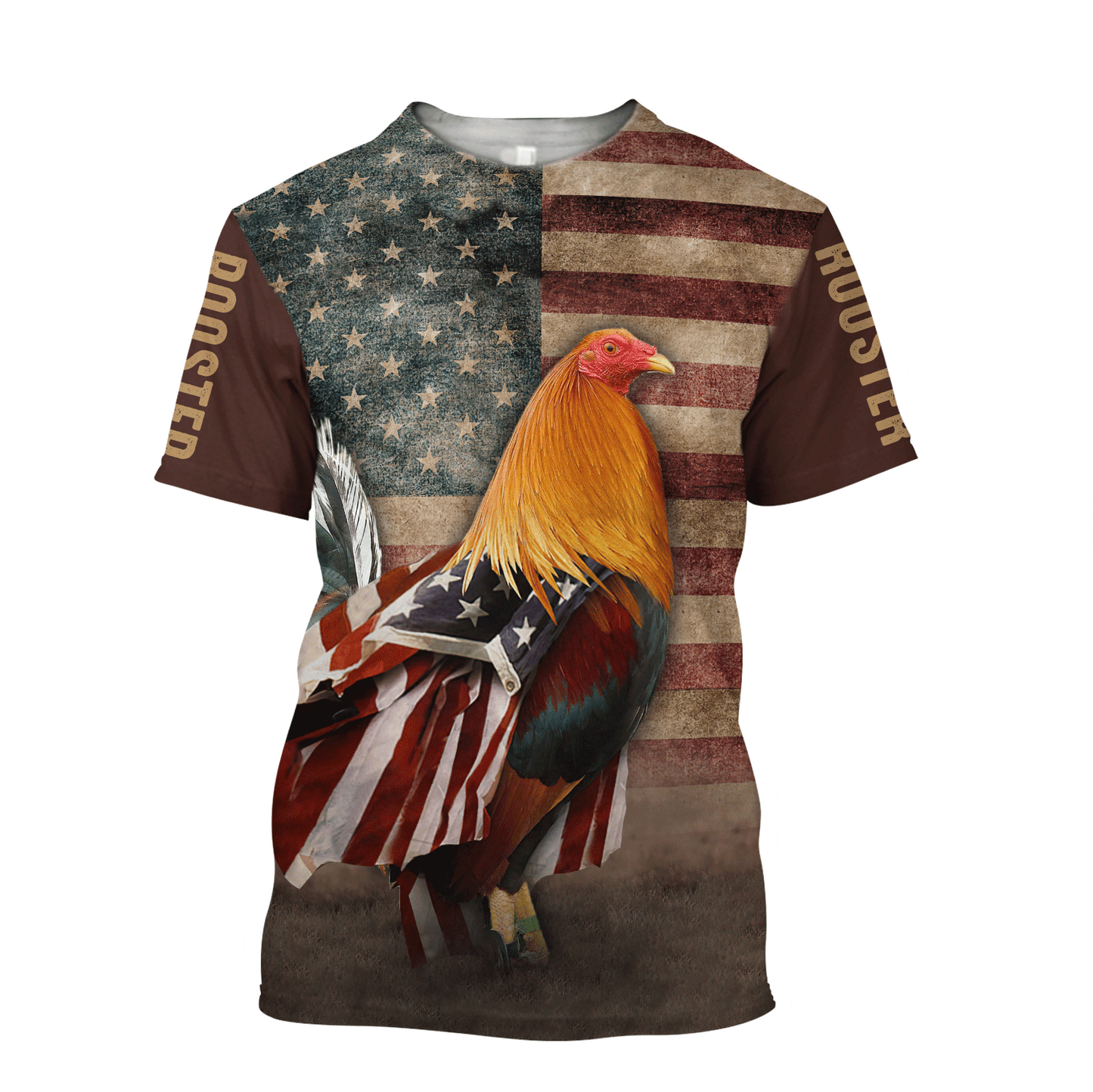 Premium Rooster 3D All Over Printed Unisex Shirts
