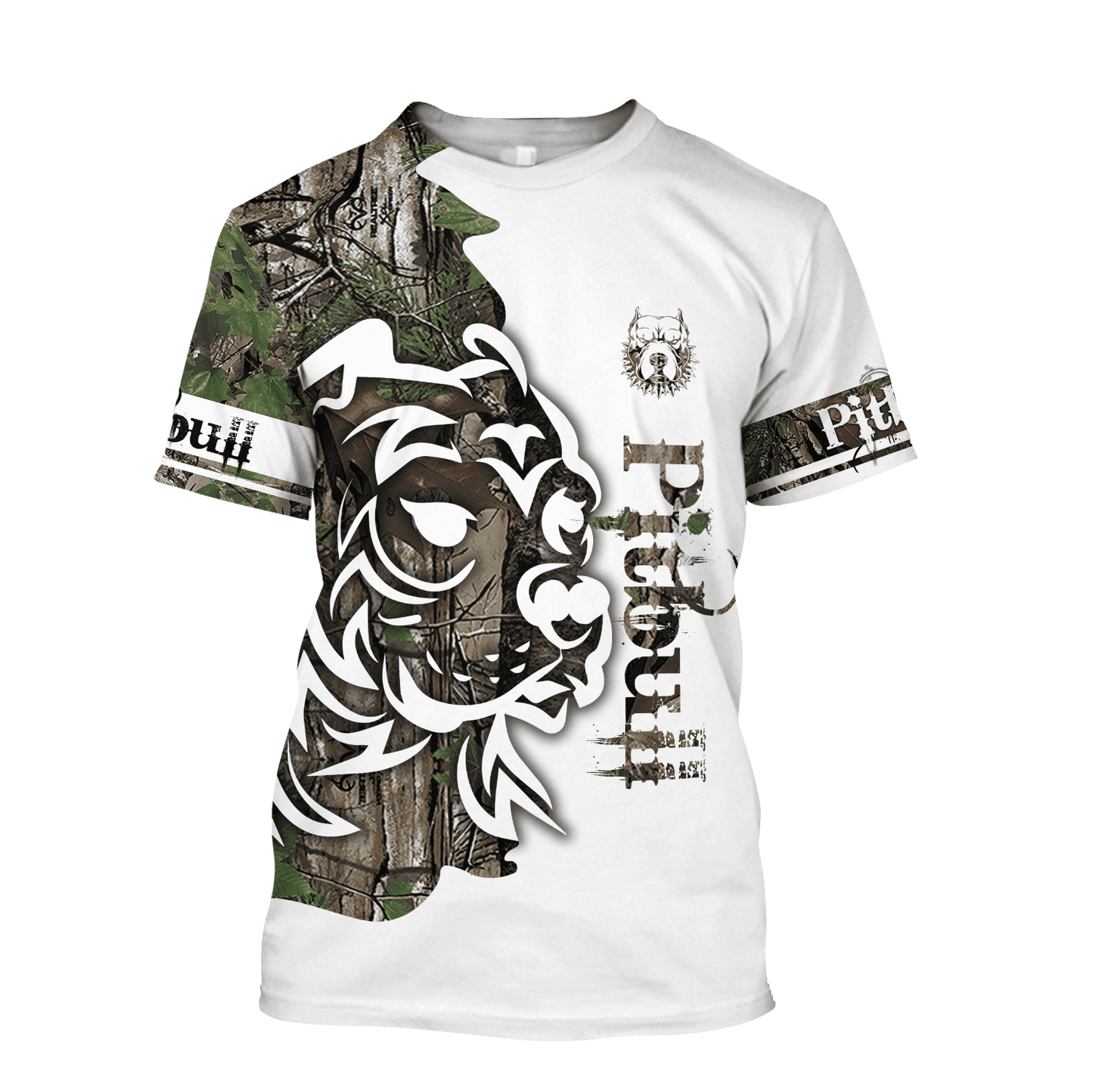 Pitbull Dog 3D All Over Printed shirt & short for men and women PL