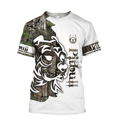 Pitbull Dog 3D All Over Printed shirt & short for men and women PL
