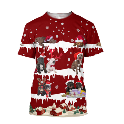 Pitbull 3d hoodie shirt for men and women HVT19102002